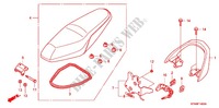 ASIENTO (3) para Honda WAVE 125 X, Casted wheels, Electric start 2012