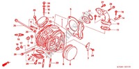 CILINDRO/CULATA DE CILINDRO para Honda WAVE 125 X, Casted wheels, Electric start 2012