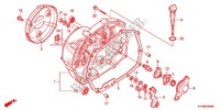 CUBIERTA DE CARTER DER. para Honda FUTURE 125 Casted wheels, Rear brake disk 2013