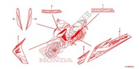 EMBLEMA/FLEJE (AFS125MCSE/MCRE MA) para Honda FUTURE 125 Casted wheels, Rear brake disk 2014
