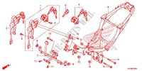 CONJUNTO DE ALAMBRES (AFS125MSD/MCSD,E/MCRD,E) para Honda FUTURE 125 Casted wheels, Rear brake drum 2012