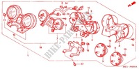 INDICADOR DE COMBINACION (CB1300/A/F/F1) para Honda CB 1300 SUPER FOUR 2004