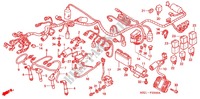 CONJUNTO DE ALAMBRES/BOBINA DE ENCENDIDO (CB1300F/F1) para Honda CB 1300 SUPER FOUR TYPE 2 2004