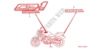 EMBLEMA/FLEJE para Honda CB 400 F CB1 1989