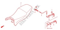 ASIENTO SIMPLE(2) para Honda CBR 1100 SUPER BLACKBIRD 2001