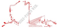 PEDAL DE FRENO/PEDAL DE CAMBIO para Honda CBR 600 RR SPECIAL BLACK 2008