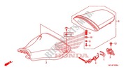 ASIENTO SIMPLE(2) para Honda CBR 600 RR 2009