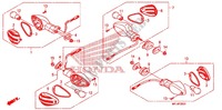 INTERMITENTE (CBR600RR'09 '11/RA) para Honda CBR 600 RR 2009