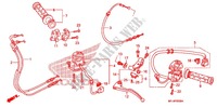 PALANCA DE MANIJA/INTERRUPTOR/CABLE(1) para Honda CBR 600 RR 2009