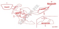 EMBLEMA/FLEJE (CBR900RR'00,'01) para Honda CBR 929 RR 2001