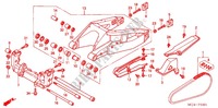 BASCULANTE (CBR900RR'02,'03) para Honda CBR 954 RR 2003