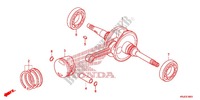CIGUENAL/PISTON para Honda S WING 125 ABS 2ED 2012