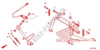 SOPORTE PRINCIPAL/PEDAL DE FRENO para Honda S WING 125 ABS 2ED 2012