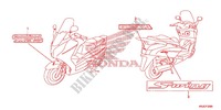 EMBLEMA/FLEJE para Honda S WING 125 ABS 3E 2012