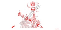 CIGUENAL/PISTON para Honda CRF 150 F 2012
