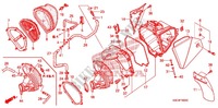 CUBIERTA DELANTERA/LIMPIADOR DE AIRE para Honda CRF 250 X 2012