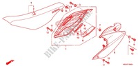 ASIENTO/CUBIERTA LATERAL para Honda CRF 250 X 2012