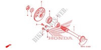 CIGUENAL/PISTON/ BALANCADOR(2) para Honda CRF 450 X 2008