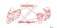 EMBLEMA/FLEJE (FJS400L9) para Honda SILVER WING 400 GT 2013