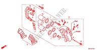 PINZA FRENO DELANTERA (FJS400L9) para Honda SILVER WING 400 GT 2011