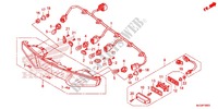 LUZ DE COMBINACION TRAS. para Honda F6B 1800 BAGGER DELUXE AC 2013