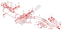 SILENCIADOR DE ESCAPE(2) para Honda SPORTRAX TRX 400 X 2011