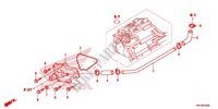 CUBIERTA DE BOMBA DE AGUA para Honda FOURTRAX 420 RANCHER 4X4 DCT IRS CAMO 2015