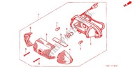 LUZ DE COMBINACION TRAS. (1) para Honda PAL 50 M 1987