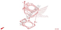 CILINDRO para Honda FOURTRAX 500 RUBICON IRS DCT EPS DELUXE 2017
