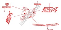 EMBLEMA/FLEJE (3) para Honda 50 DIO ST RED 1996