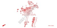 EJE DE DIRECCION para Honda SPORTRAX TRX 90 2012