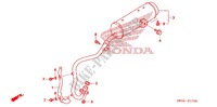 SILENCIADOR DE ESCAPE(2) para Honda SPORTRAX TRX 90 2012