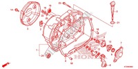 CUBIERTA DE CARTER DER. para Honda WAVE 125, Front disk, Rear brake disk 2017