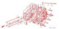 CARTER DE MOTOR (C100M) para Honda EX5 DREAM 100, Electric start 2012