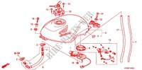 TANQUE DE COMBUSTIBLE para Honda VTR 250 PGMFI 2012