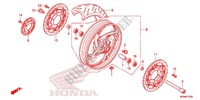 RUEDA DELANTERA para Honda CB 1000 R 2014