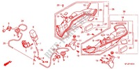 CONDUCTO DE ADMISIÓN DE AIRE para Honda CBR 1000 RR FIREBLADE PRETO 2011