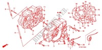 CARTER DE MOTOR/BOMBA DE ACEITE para Honda CBF 125 MC STUNNER Front brake disk 2010