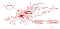 EMBLEMA/FLEJE (1) para Honda CBR 1000 RR ABS RED 2009