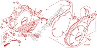 CUBIERTA DE GENERADOR/PICKUP para Honda CBR 1000 RR ABS RED 2009