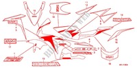 EMBLEMA/FLEJE (5) para Honda CBR 1000 RR HURRICANE ABS 2010