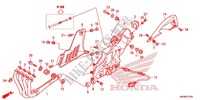 SILENCIADOR DE ESCAPE(2) para Honda CBR 1000 RR CABS RED 2015