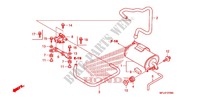 RECIPIENTE para Honda CBR 1000 RR FIREBLADE 2009