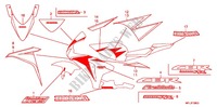 EMBLEMA/FLEJE (4) para Honda CBR 1000 RR ABS 2010