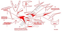 EMBLEMA/FLEJE (5) para Honda CBR 1000 RR ABS 2010