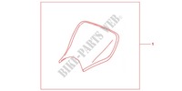 ASIENTO CONFORT para Honda CBR 1000 RR ABS BLACK 2010