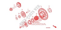 EMBRAGUE DE ARRANQUE  para Honda CBF 600 FAIRING ABS 2010