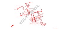 SOPORTE PRINCIPAL/PEDAL DE FRENO para Honda CBR 125 2009