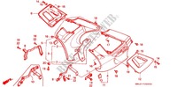 CAPO INFERIOR para Honda CBR 600 F 1987