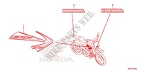 EMBLEMA/FLEJE ('11/'12) para Honda CRF 50 2011
